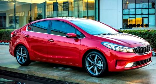 KIA Cerato Pro segunda generación 2017 frente rojo