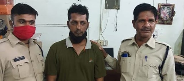 इंदौर की विजयनगर थाना पुलिस ने गुजरात से एजेंट परवेज अहमद को गिरफ्तार किया 