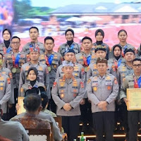 Kapolri Apresiasi 45 Atlet Berprestasi di Ajang WPFG