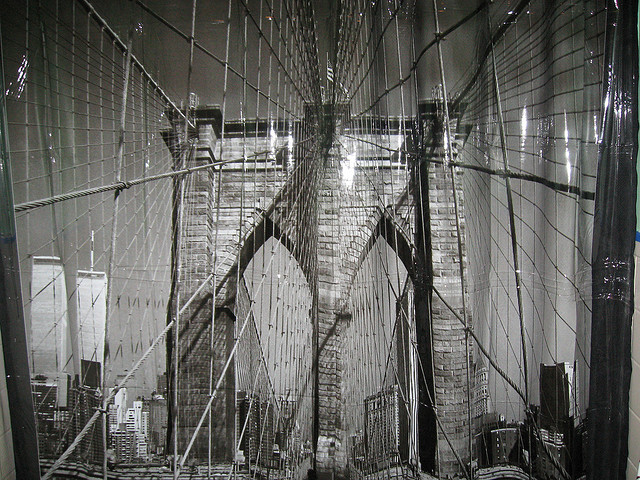 Bridge Shower Curtain1