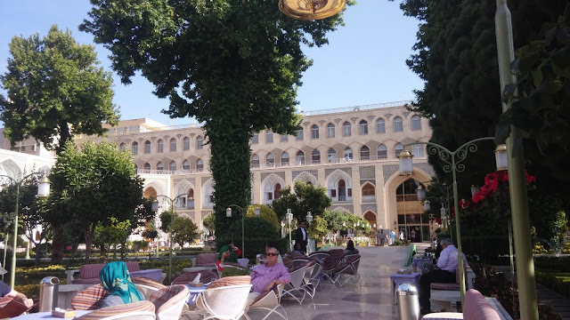 The Abbasi hotel, the largest and probably most famous hotel in Isfahan