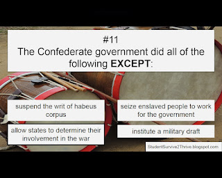 The correct answer is allow states to determine their involvement in the war.