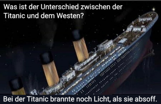 Deutschland, Europa am Abgrund dank einer Politik der maximalen Idiotie der Klimasekte