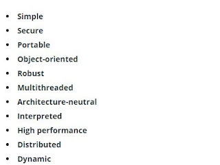 List of Buzzwords or Features of Java 