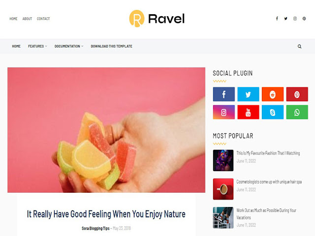 Ravel Blogger Template