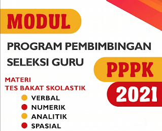 Download Lengkap Modul Tes Bakat Skolastis (Materi, Contoh Soal dan Pembahasan) Seleksi PPPK 2021