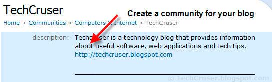 create a community for your blog in orkut