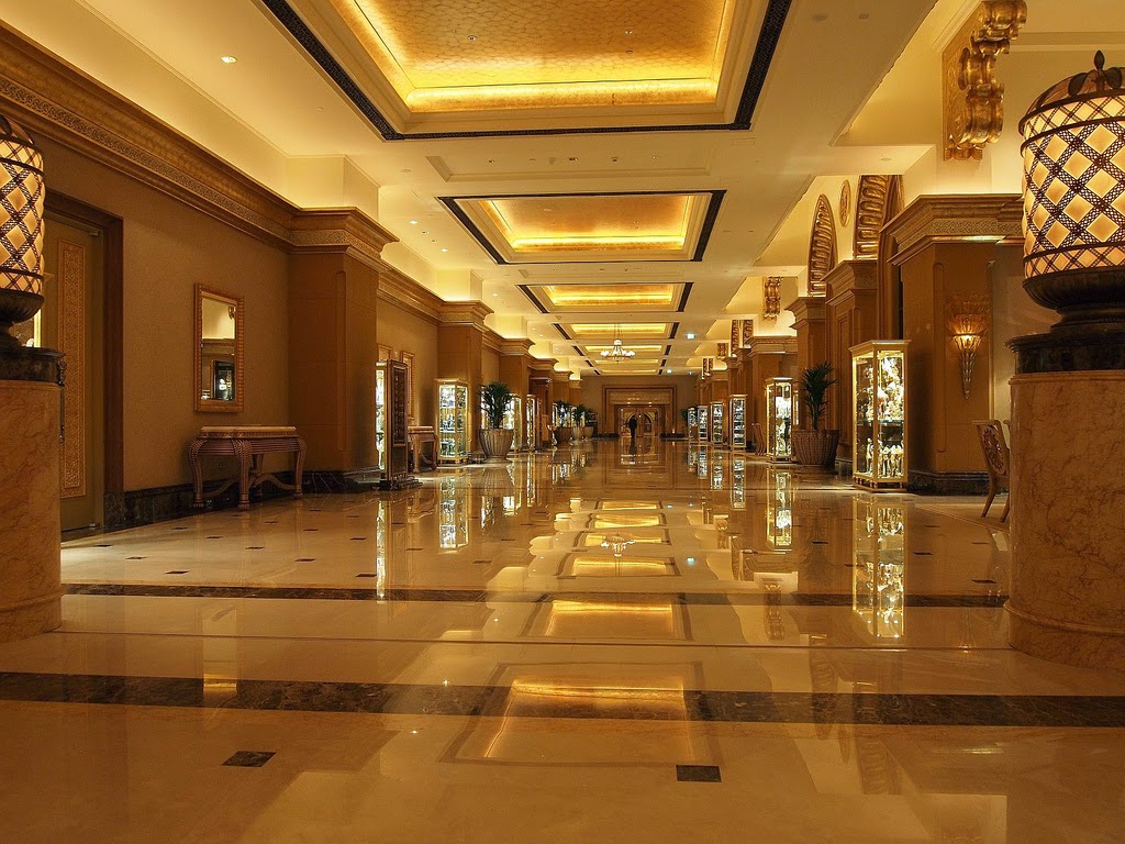 Interiors of Emirates palace (Abu Dhabi). ~ Interior Design