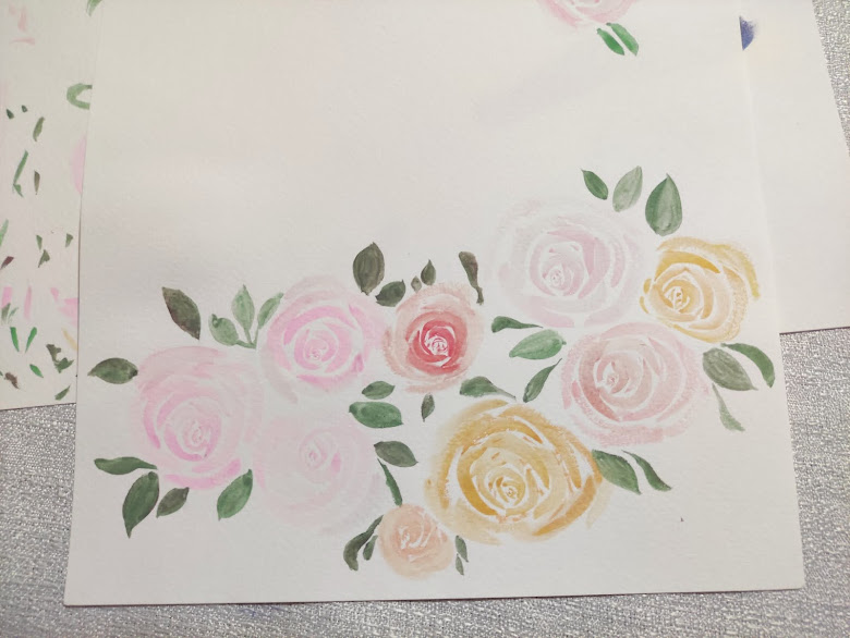 easy watercolor flowers