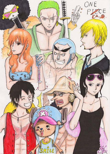 One Piece Calendar 2012 by dq 03
