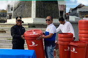 Pemerintah Toraja Utara Terima Bantuan Tong Sampah dari Bank Sulselbar