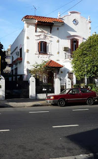 Fachada estilo colonial español