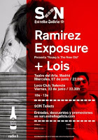 Conciertos de Ramirez Exposure y Lois en Madrid y Valencia