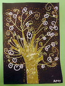 L'arbre de vie de Klimt en Grande section