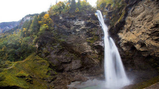 Reichenbach falls in Switzerland - the final problem Sherlock Holmes