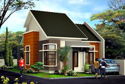 Contoh gambar desain rumah minimalis 1 lantai terbaru 2015