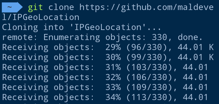 ip geolocation termux