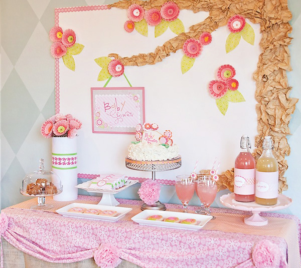 Frugal Home Design: DIY Baby Shower Decor Ideas