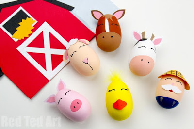 Easter egg decorating ideas for kid. Герои мультфильмов на пасхальных яйцах.