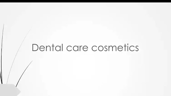 Dental care cosmetics PDF | PPT