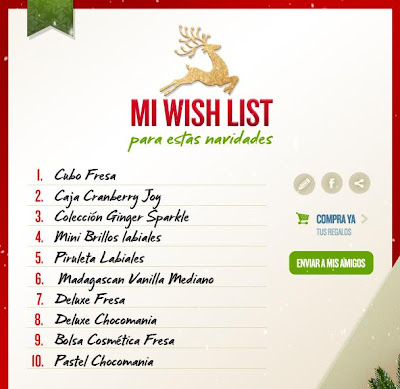 Mi Wish list de The Body Shop Navidad 2012 