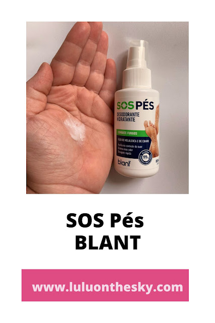 SOS Pés  Desodorante Hidratante  Blant