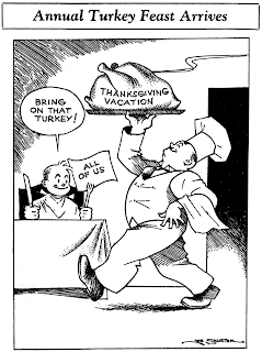 Glenville Torch - Joe Shuster Thanksgiving - Nov 29, 1933