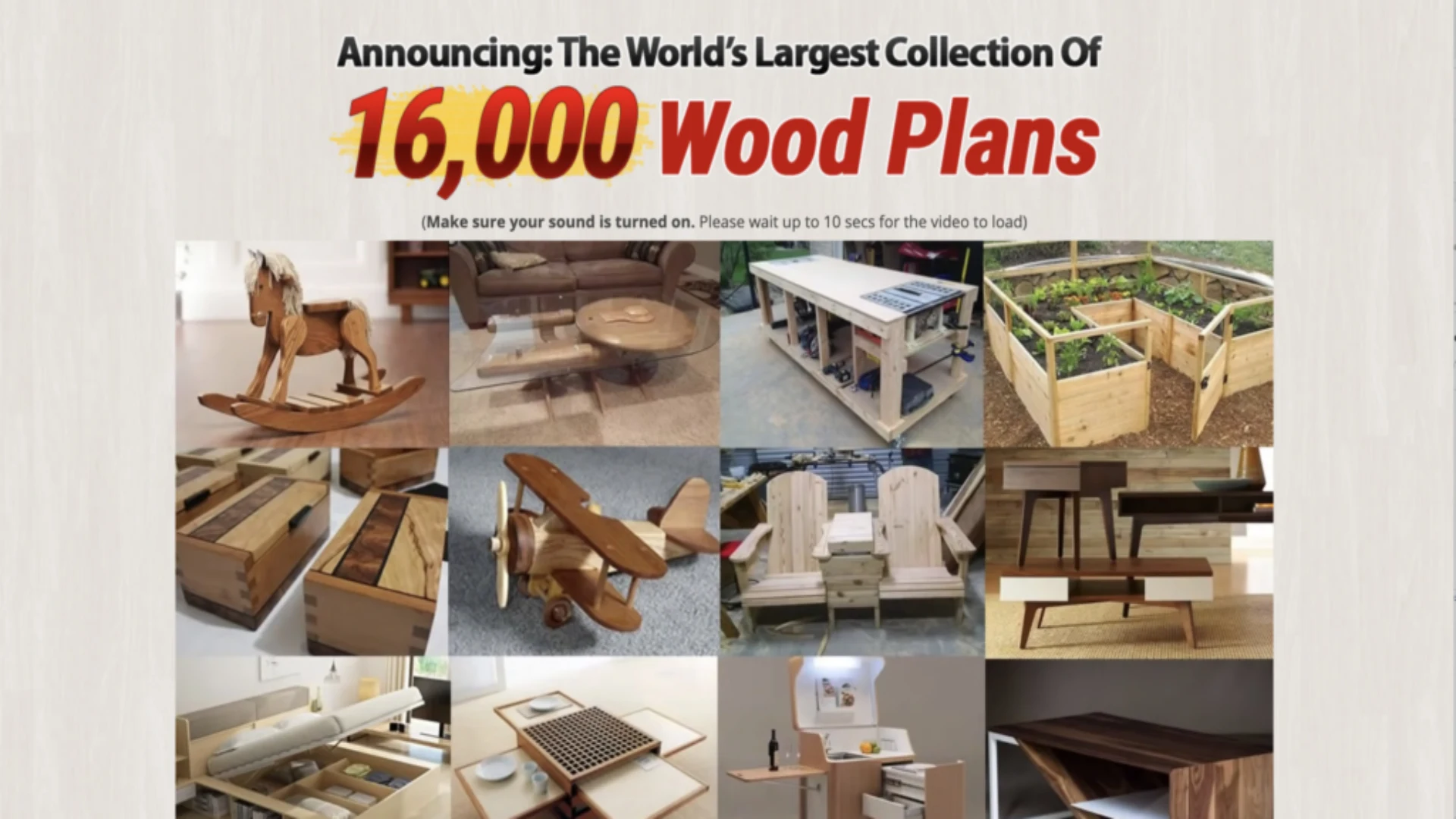 The #1 Woodworking Resource With Over 16,000 Plans One-Stop Portal for a Lifetime