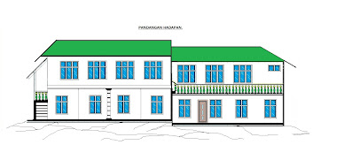 Lakaran Pelan Cadangan Bangunan Pusat Pengajian Islam (Anggaran Kos RM 300,000.00)