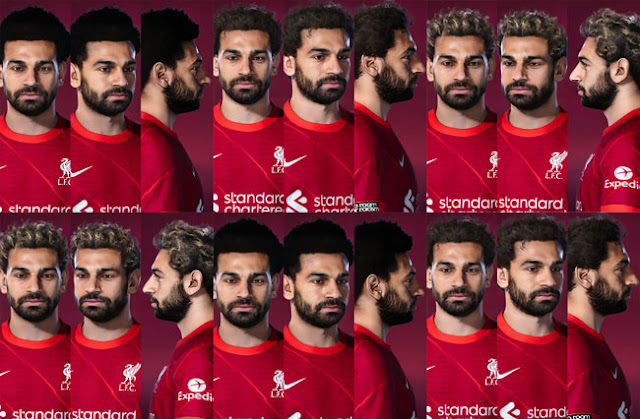 Mohamed Salah Facepack For eFootball PES 2021