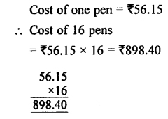 Selina Concise Mathematics Class 7 ICSE Solutions Chapter 4 Decimal Fractions