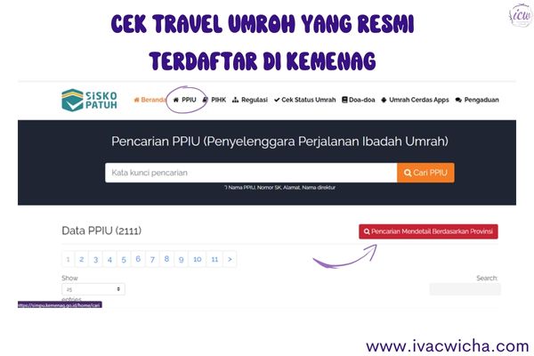 cara mengecek travel umroh resmi