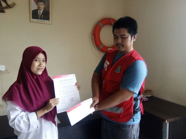 Serah Terima Dana Bantuan Gempa Kab. Lebak 2018