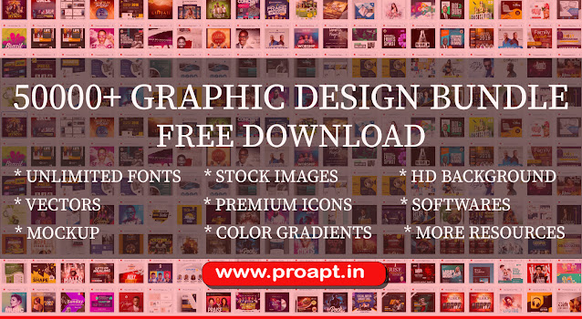 50000+ Graphic Design Resources Bundle Free Download