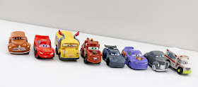 Cars 3 Mini Vehicles 8-Piece Gift Set (Thinkway Toys) 