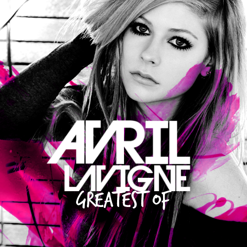 Avril Lavigne Greatest Of FanMade Album Cover Made by wbruno