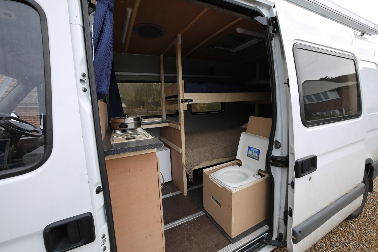 Box Van Camper Conversion