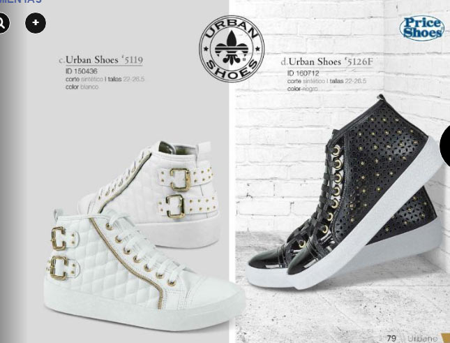 Catalogo Price shoes urbano 2017 OI | zapatillas ~ catalogos online