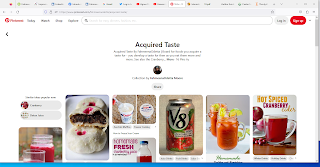 Pinterest board 'Acquired Taste' by Fahmeena Odetta Moore
