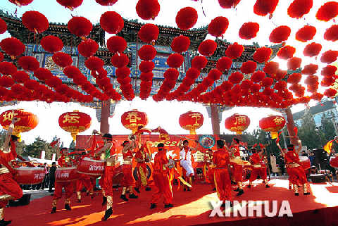 Tahun Baru Imlek. Aktivitas di Tahun Baru China