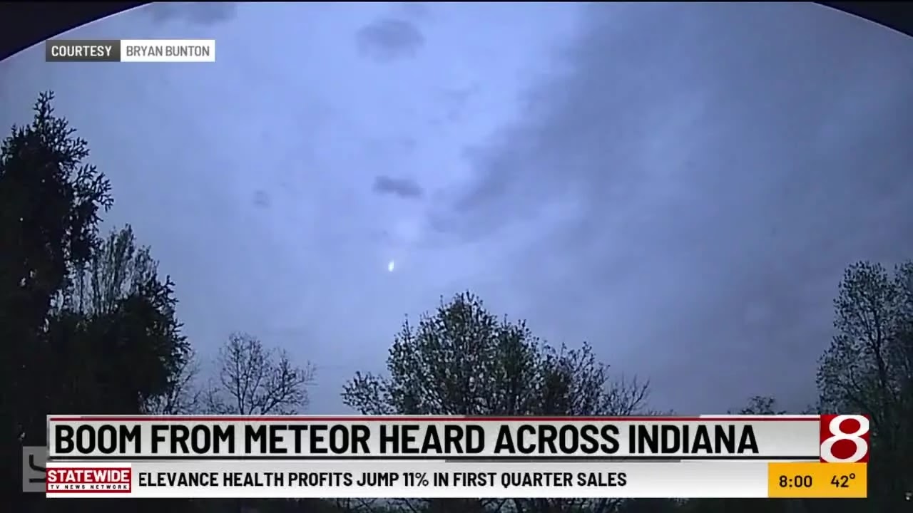 Mysterious Loud Boom in Indiana Was it a Meteor or Something Else