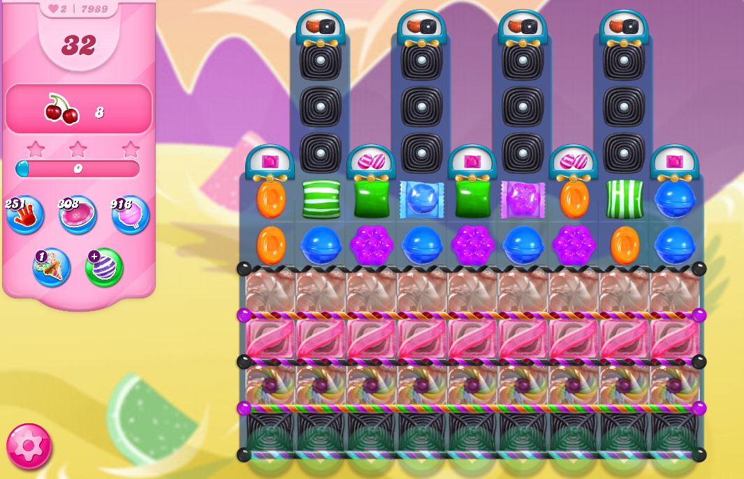 Candy Crush Saga level 7989