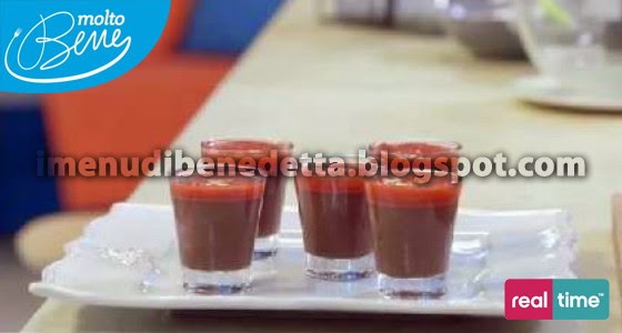 Panna Cotta Cioccolato e Fragole di Benedetta Parodi