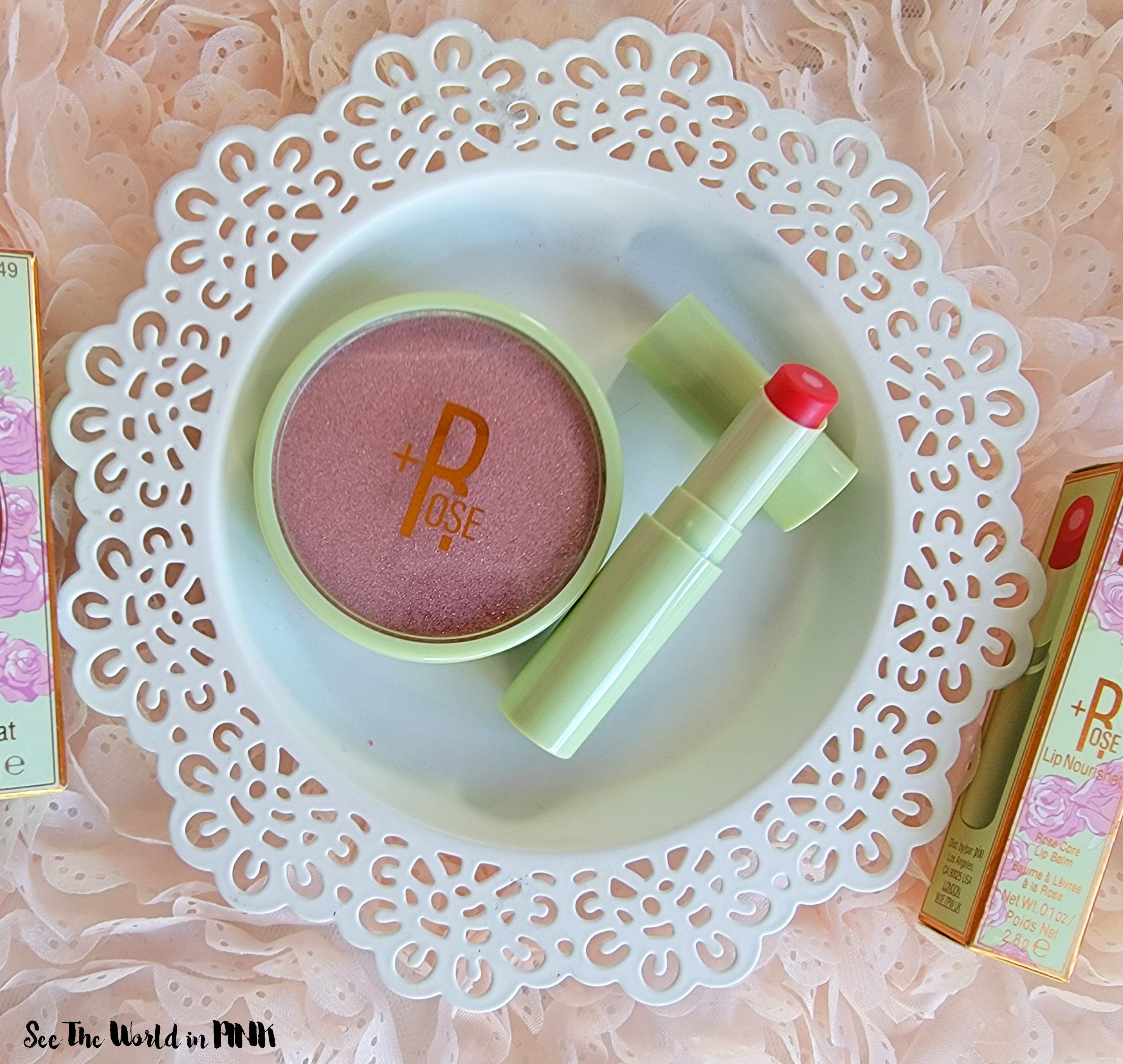 Pixi Beauty ROSE Glow-y Powder & Lip Nourisher