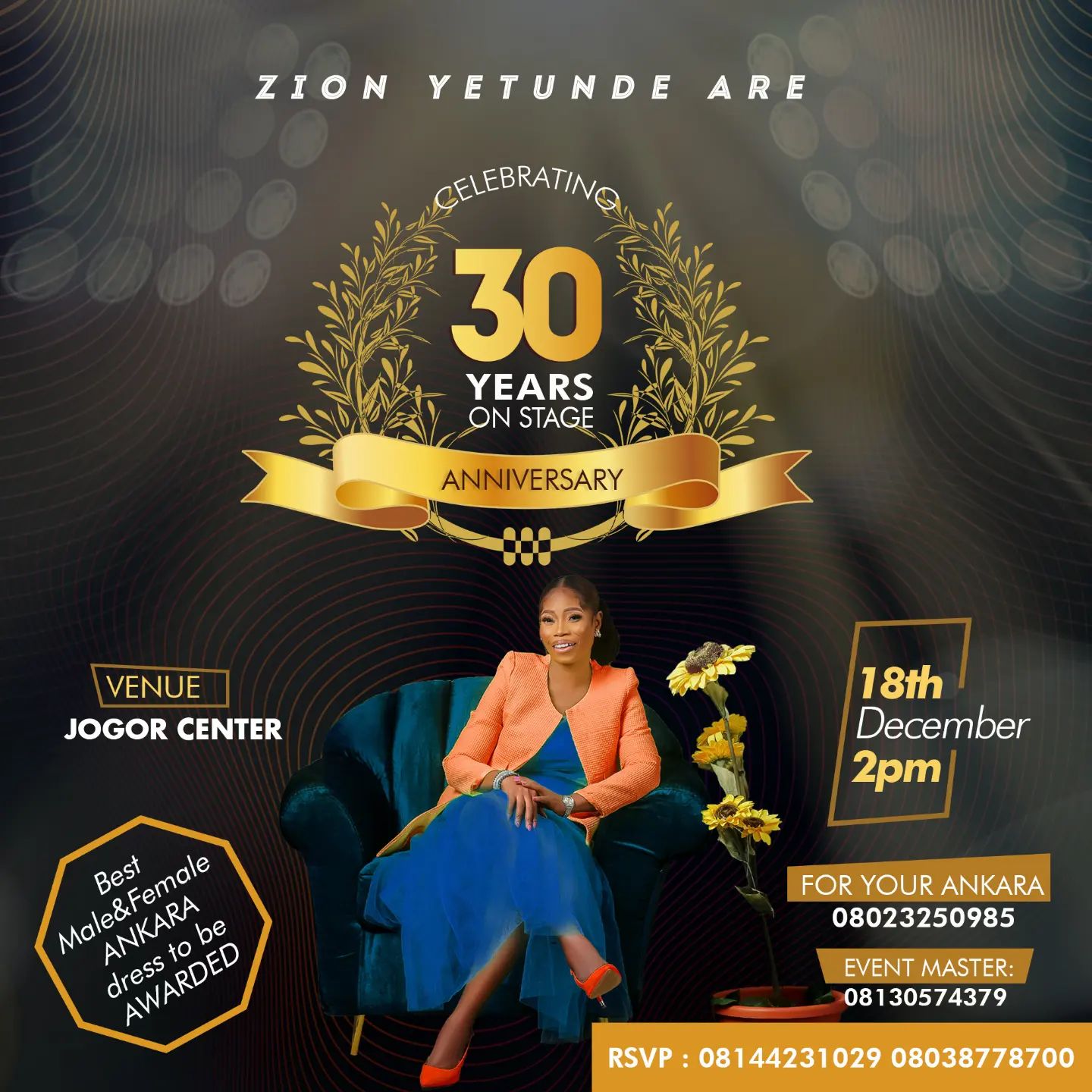 Yetunde Are Sets For Her Ankara-Themed 30 Years On Stage