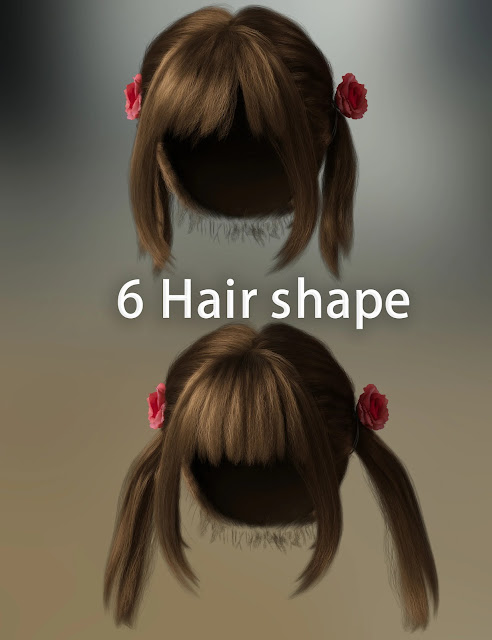 Vo Fauna Hair for Genesis 9: A Vibrant Transformation for Your Digital Creations