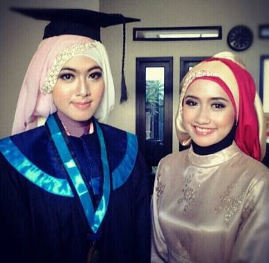 Macam Macam Model Jilbab  Terbaru Untuk  Wisuda  Cara 