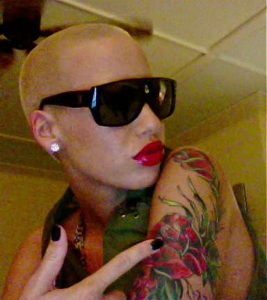 Amber Rose Tattoos 2011