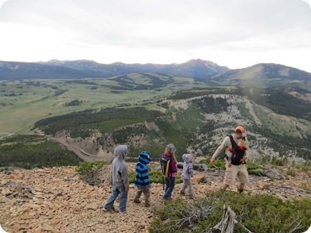 Hiking Bunsen Peak