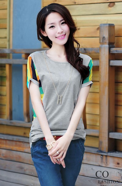  Gaya  Pakaian Casual  Wanita Kaos Chiffon Fashion Dan Style